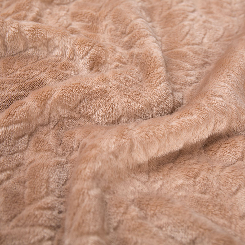 Nhung polyester bị cháy một mặt